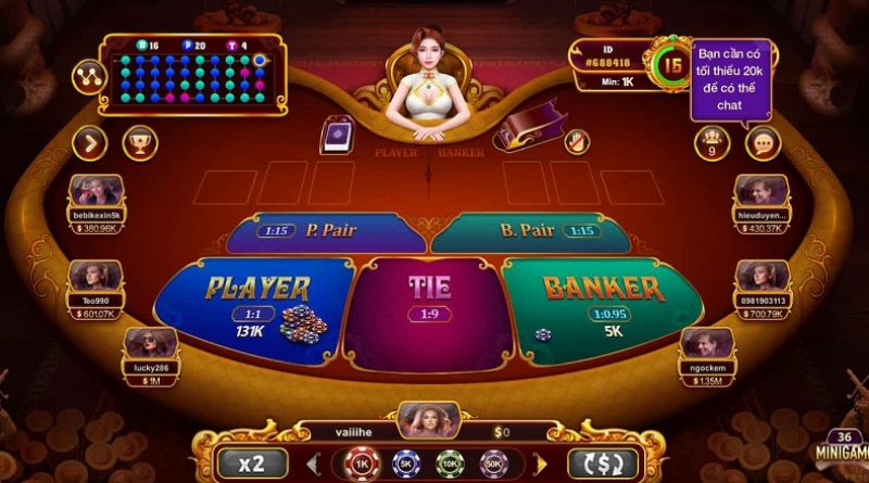 Baccarat Kim Tài của Gemwin – Tựa game không được bỏ lỡ 