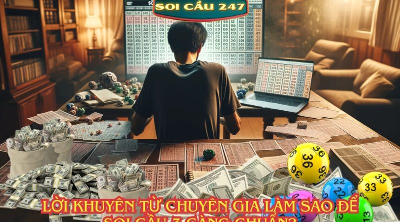 Lời khuyên từ chuyên gia làm sao để soi cầu 3 càng chuẩn?