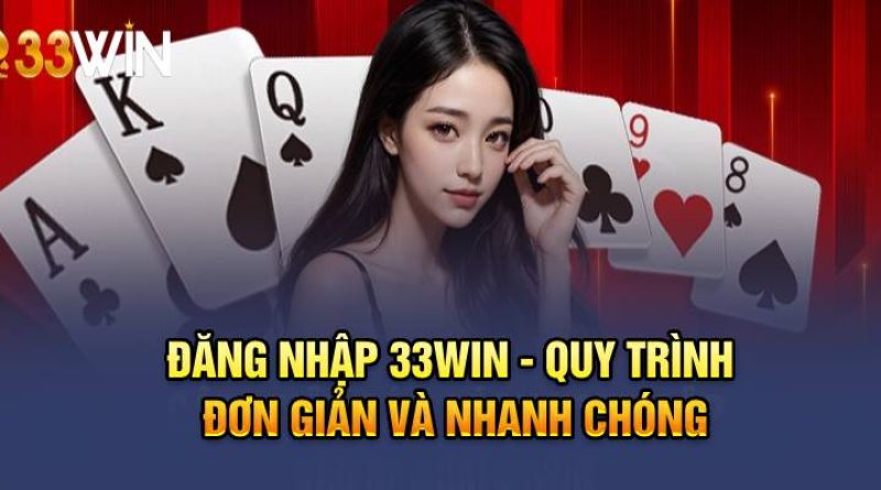 Đăng Nhập 33Win – Quy Trình Đơn Giản Và Nhanh Chóng